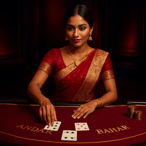 Andar Bahar playable with a casino ID