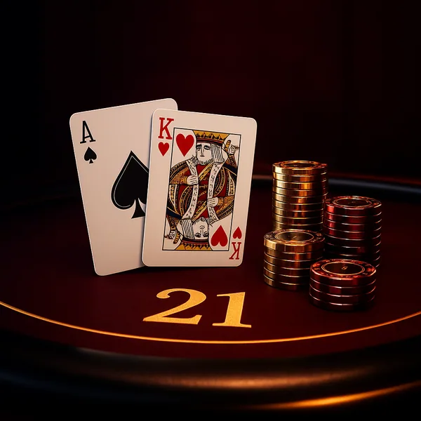 Blackjack playable with a casino ID